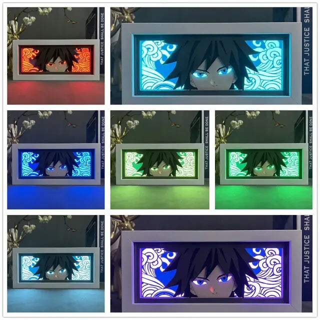 Demon Slayer Giyu Tomioka Light Box