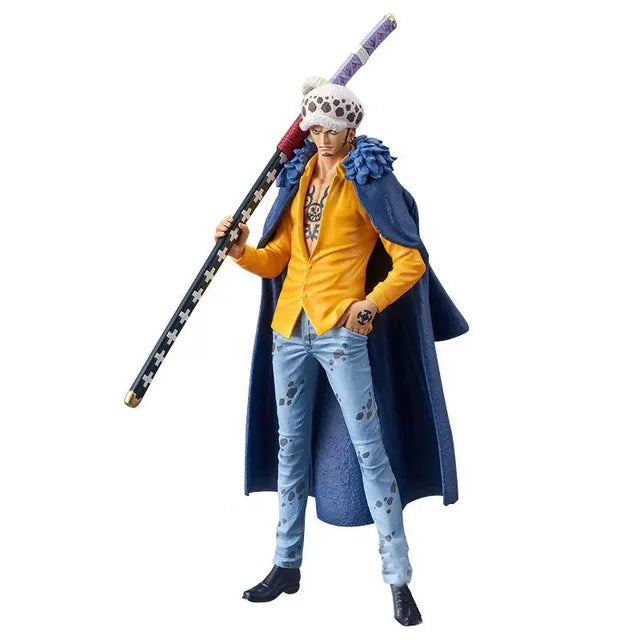 18CM One Piece Figure Roronoa Zoro Three-Blade